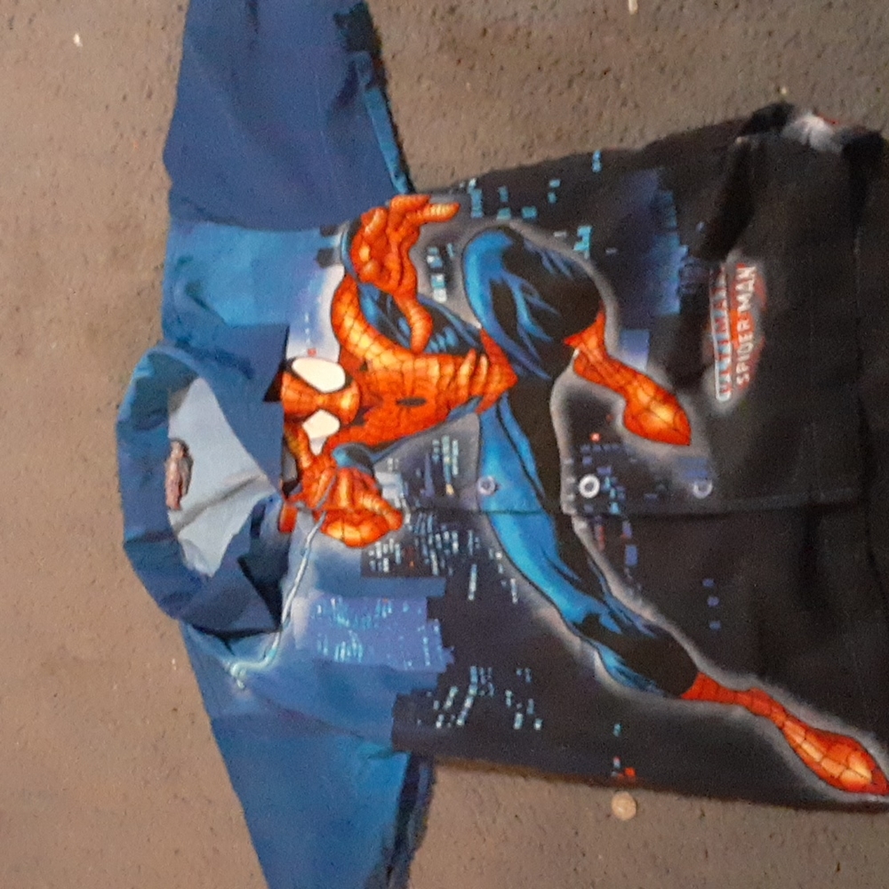 Ultimate Spiderman button-down for kids